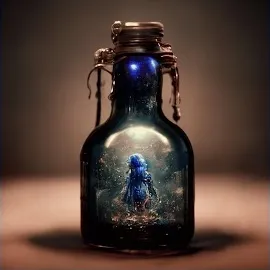 Rain Paris — Genie In A Bottle (Nightcore) — обложка